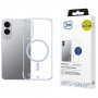 3MK Just20g MagCase dėklas telefonui Samsung Galaxy S25 Edge, permatomas