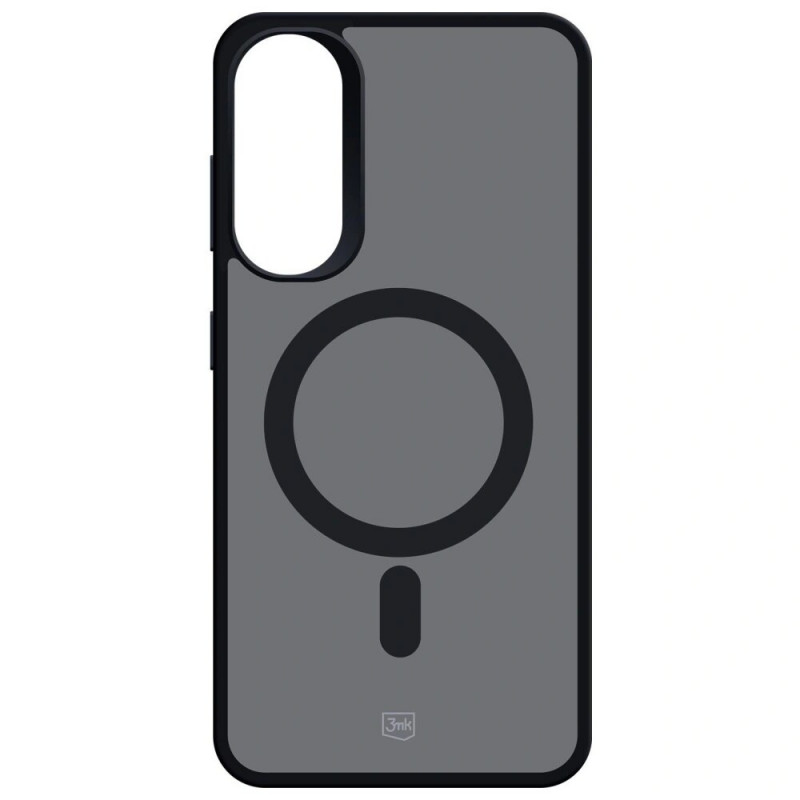 3MK Smoke MagCase dėklas telefonui Samsung Galaxy S25 Edge, juodas