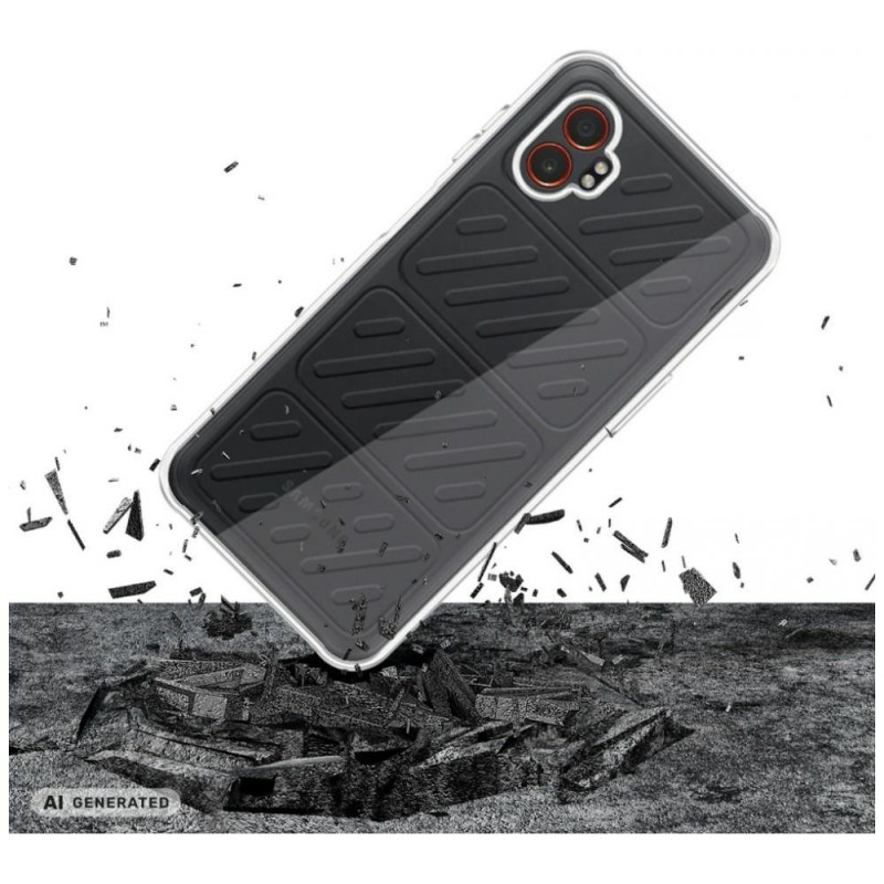 3MK Clear Case skaidrus dėklas telefonui Samsung Galaxy XCover 7 Pro