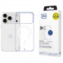 3mk Just20g MagCase dėklas, skirtas Apple iPhone 17 Pro Max, permatomas, polikarbonatas