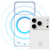 3mk Just20g MagCase dėklas, skirtas Apple iPhone 17 Pro Max, permatomas, polikarbonatas