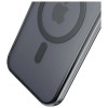 3mk Frosty MagCase dėklas, skirtas Apple iPhone 17 Pro Max, juodas