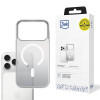 3mk Frosty MagCase dėklas, skirtas Apple iPhone 17 Pro Max, baltas