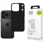 3mk Matt Case Pro dėklas, skirtas Apple iPhone 17 Pro Max, matinis juodas