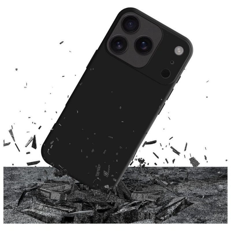 3mk Matt Case Pro dėklas, skirtas Apple iPhone 17 Pro Max, matinis juodas
