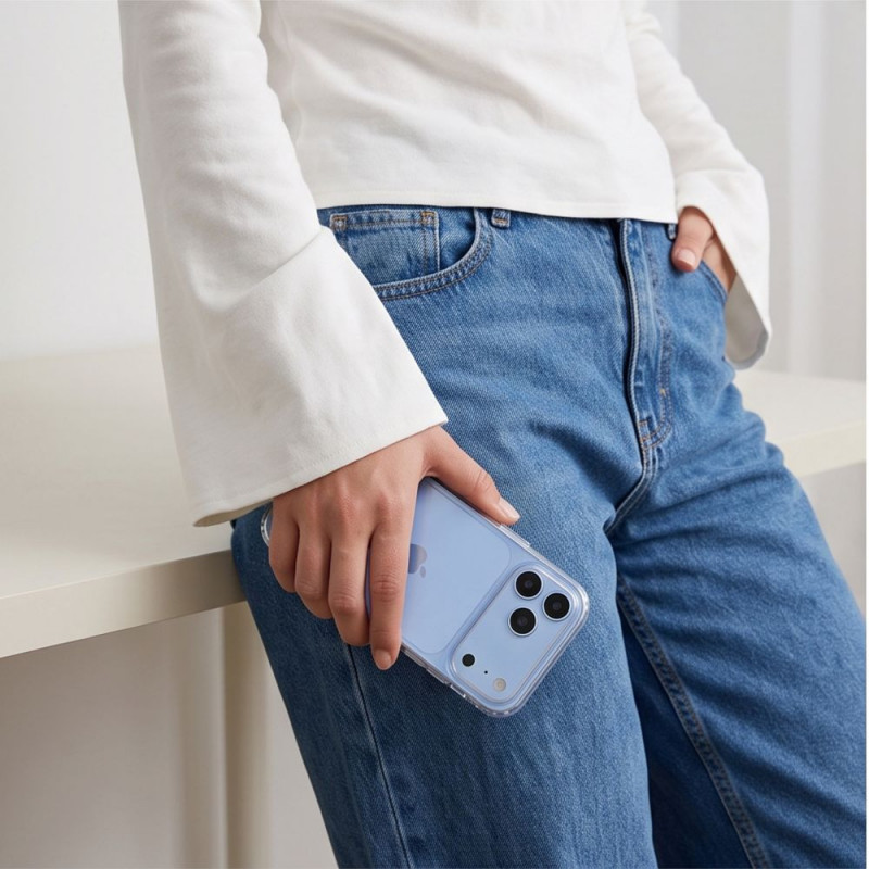 Tech-Protect FlexAir Hybrid dėklas Apple iPhone 17 Pro Max / 18 Pro Max, permatomas