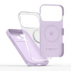 Tech-Protect Silicone MagSafe dėklas Apple iPhone 17 Pro telefonui, alyvinis, THP4521