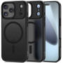 Tech-Protect Matt MagSafe dėklas Apple iPhone 17 Pro Max, matinis juodas