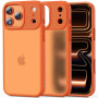 Tech-Protect MagMat apsauginis dėklas Apple iPhone 17 Pro, matinis kosminės oranžinės spalvos