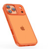 Tech-Protect MagMat apsauginis dėklas Apple iPhone 17 Pro, matinis kosminės oranžinės spalvos