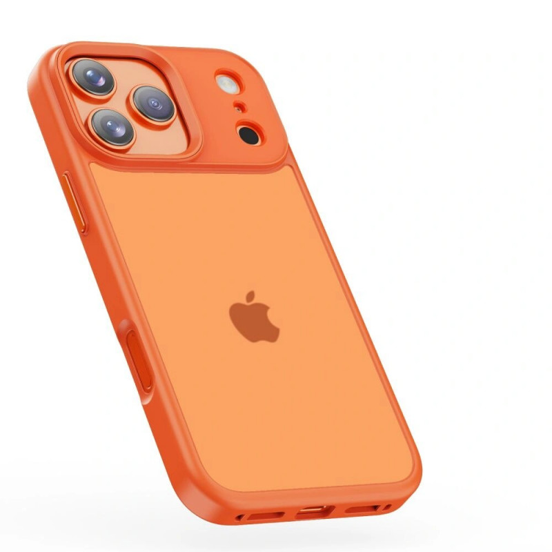 Tech-Protect MagMat apsauginis dėklas Apple iPhone 17 Pro, matinis kosminės oranžinės spalvos