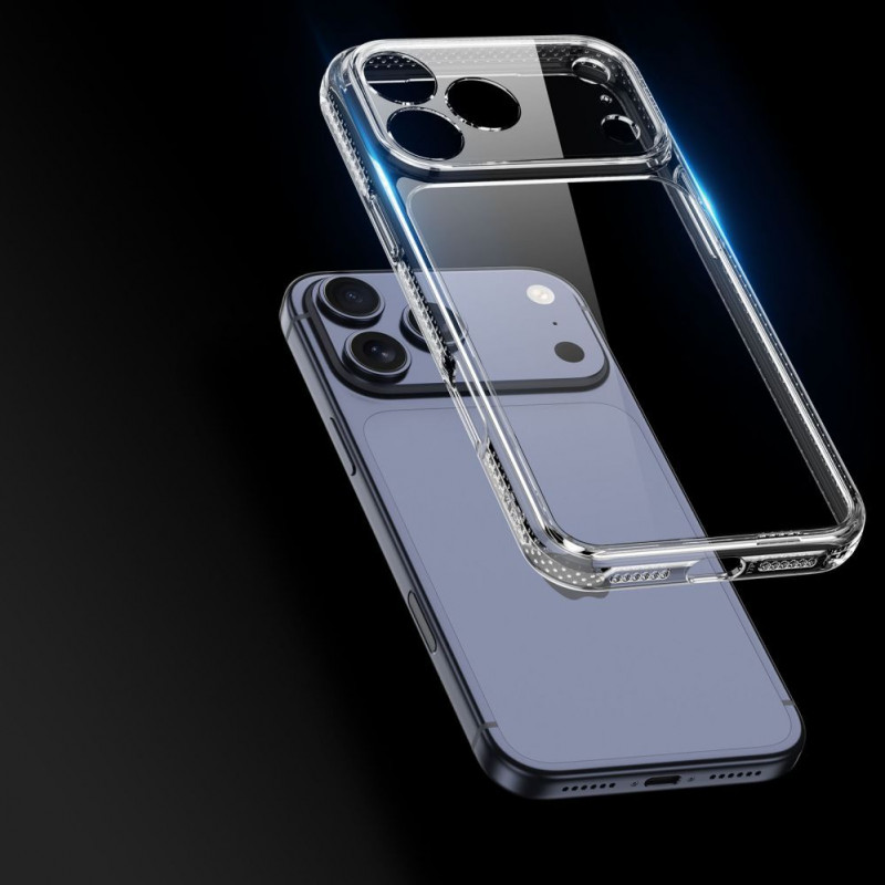Dux Ducis Clin Mag skaidrus dėklas Apple iPhone 18 Pro Max su MagSafe