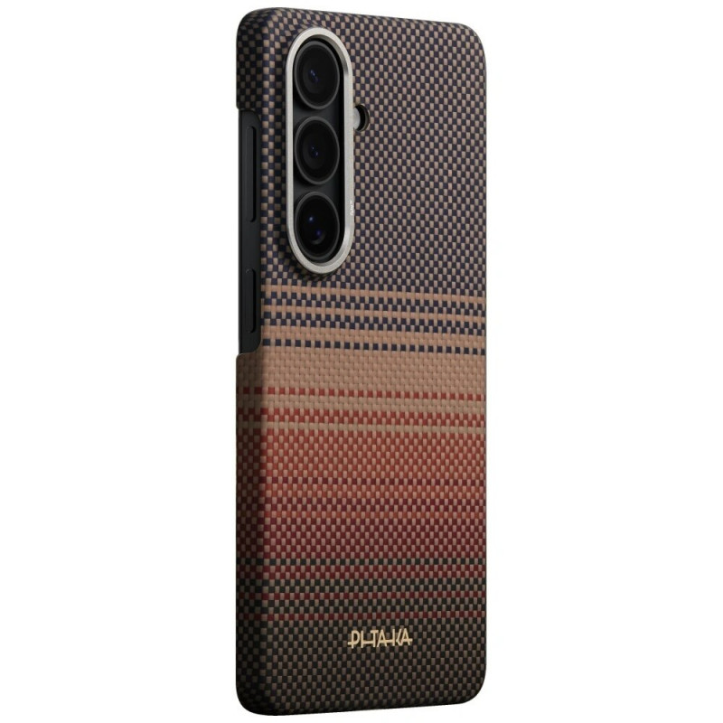 PITAKA Edge Case MagSafe dėklas Samsung Galaxy S26+, saulėlydžio atspalvio