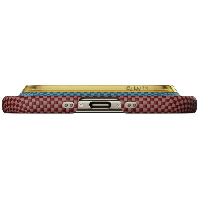PITAKA Edge Case California Dream 01 dėklas Apple iPhone Air telefonui, saulėlydis