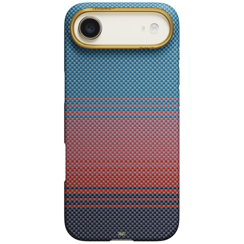 PITAKA Edge Case California Dream 03 dėklas Apple iPhone Air telefonui, saulėlydis