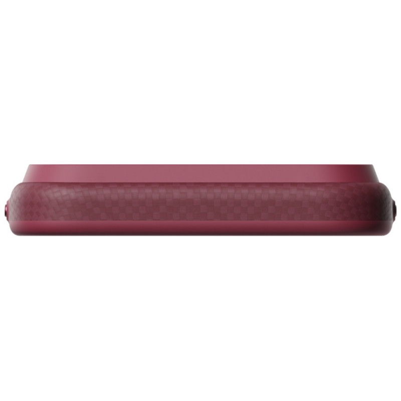 PITAKA Summa Case dėklas Apple iPhone 18 Pro Max / 17 Pro Max, bordo spalvos