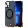 BMW Gradient Bumper MagSafe kietasis dėklas, skirtas Apple iPhone 15 Plus / 14 Plus, pilkas