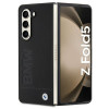 BMW Signature Logo Imprint kietas dėklas Samsung Galaxy Z Fold5, juodas