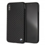 BMW BMHCI65MBC Signature Carbon kietasis dėklas, skirtas Apple iPhone XS Max, juodas