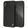 BMW BMHCI65MBC Signature Carbon kietasis dėklas, skirtas Apple iPhone XS Max, juodas