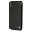 BMW BMHCI65MBC Signature Carbon kietasis dėklas, skirtas Apple iPhone XS Max, juodas