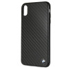 BMW BMHCI65MBC Signature Carbon kietasis dėklas, skirtas Apple iPhone XS Max, juodas