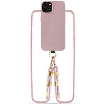 Just Elegance JEC151 PopGrip dėklas Apple iPhone 15 su MagSafe, rožinis