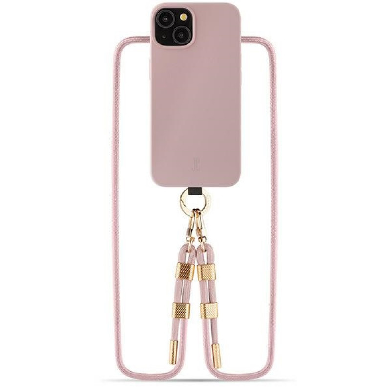 Just Elegance JEC151 PopGrip dėklas Apple iPhone 15 su MagSafe, rožinis