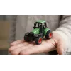 Amewi metalinis traktorius su miško priekaba, 1:64, RTR, žalias