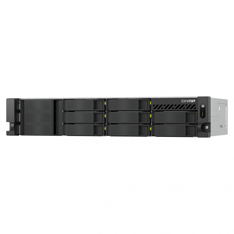QNAP TS-h1073BXeU-RP-8G 2U rack NAS su Ryzen Embedded V1780B, 8 GB DDR4 ir redundantine maitinimo bloko sistema