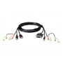ATEN 2L-7D02DH HDMI į DVI-D kabelis, kištukas/kištukas, 1,8 m, juodas