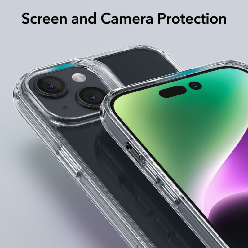 ESR Ice Shield dėklas Apple iPhone 15 Plus / 14 Plus, ESR709, permatomas