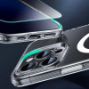 ESR Classic Pro Set HaloLock MagSafe dėklas su grūdintu stiklu, skirtas Apple iPhone 16 Pro Max, Clear