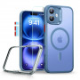 ESR Classic Pro Set HaloLock MagSafe dėklas su grūdintu stiklu skirtas Apple iPhone 16, Frosted Blue