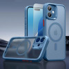 ESR Classic Pro Set HaloLock MagSafe dėklas su grūdintu stiklu skirtas Apple iPhone 16, Frosted Blue
