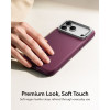 ESR Leather Kickstand MagSafe dėklas Apple iPhone 17 Pro / 18 Pro, Deep Burgundy