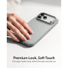 ESR Leather Kickstand MagSafe dėklas Apple iPhone 17 Pro / 18 Pro, pilkas