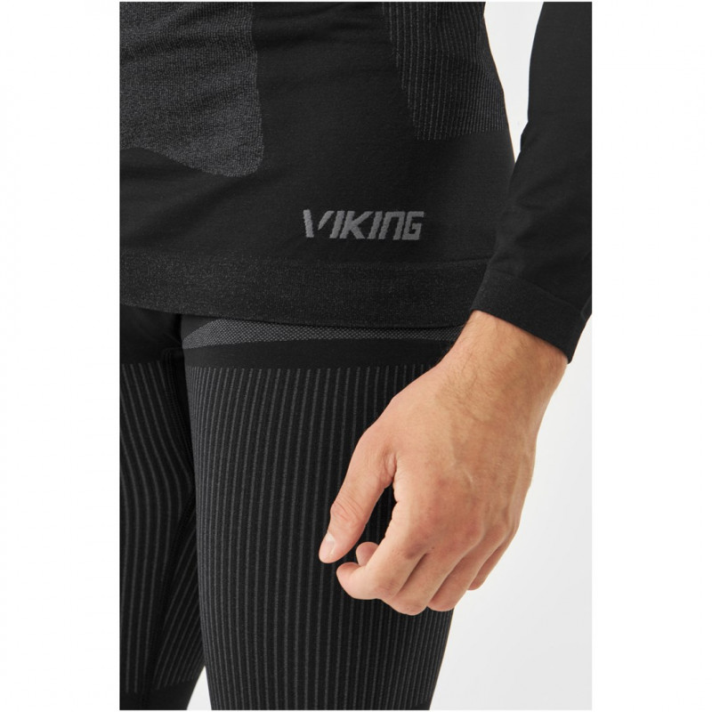 Viking Dante vyriškas termoaktyvaus apatinio trikotažo komplektas, juodai pilkas, XL dydis