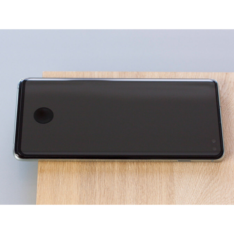 3MK HardGlass Max Sensor-Dot grūdintas stiklas, skirtas Samsung Galaxy S10, juodas