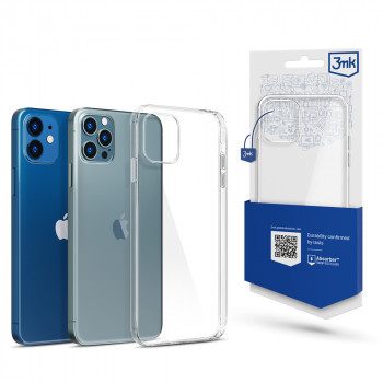 3MK Clear Case skirtas Apple iPhone 12/12 Pro, permatomas