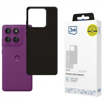 3MK Matt Case skirtas Motorola Edge 60 Pro, matinė juoda