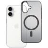 3MK Frosty MagCase, skirta Apple iPhone 17, juodas