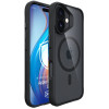 3MK Satin Armor MagCase dėklas, skirtas Apple iPhone 17, juodas
