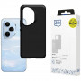 3MK Matt Case Honor 400 Pro matte black dėklas