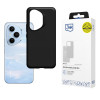 3MK Matt Case Honor 400 Pro matte black dėklas