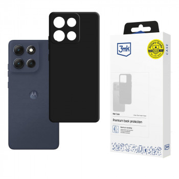 3MK Matt Case Motorola Moto G86, juodas