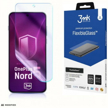 3MK FlexibleGlass hibridinio stiklo ekrano apsauga OnePlus Nord 5