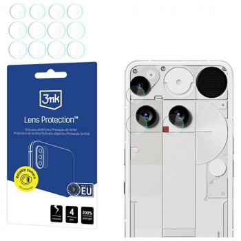3MK Lens Protection Nothing Phone (3) fotoaparato objektyvo apsauga (4 vnt.)