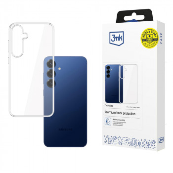 3MK Clear Case skirtas Samsung Galaxy S25 FE, permatomas