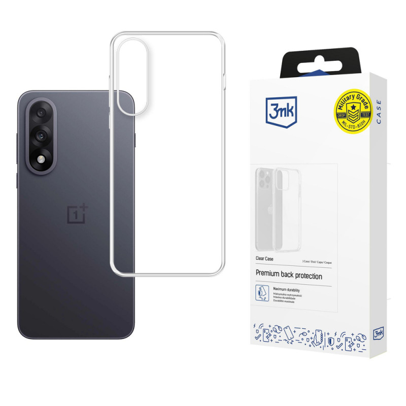 3MK Clear Case skirtas OnePlus Nord 5, permatomas